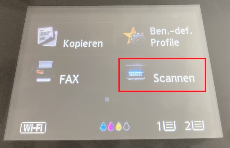 Scan to NAS – With Synology NAS and Canon MB5450